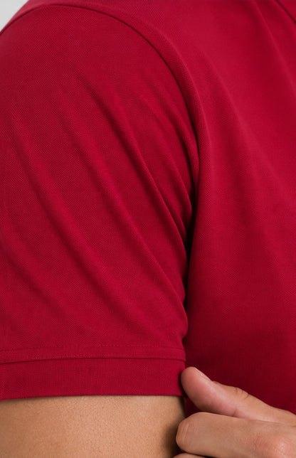 Classic Red Polo Shirt – Comfortable Regular Fit Cotton Polo