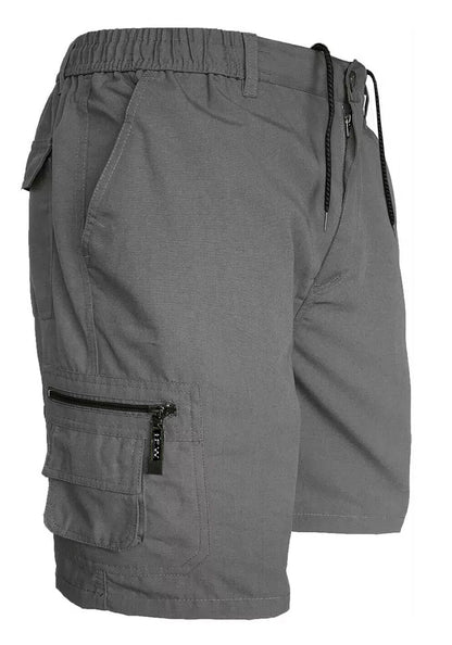 Men’s Cargo Combat Shorts Multi Pocket Elastic Waist Lightweight Shorts