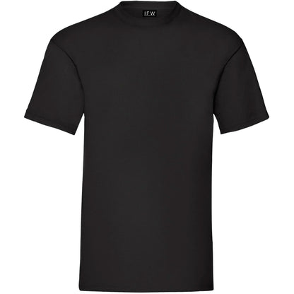 Men’s & Women’s 100% Cotton T-Shirt – Plain Short Sleeve Casual Wear