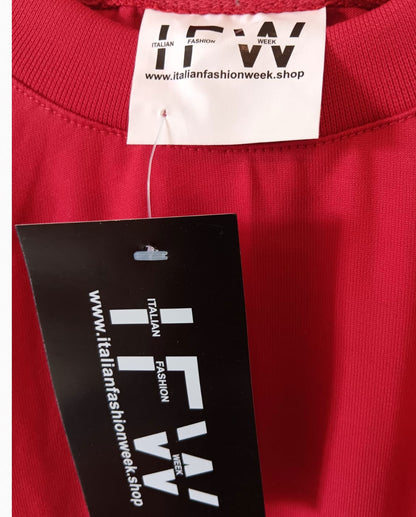 Unisex Cotton Red T-Shirt – Soft Plain Short Sleeve Tee