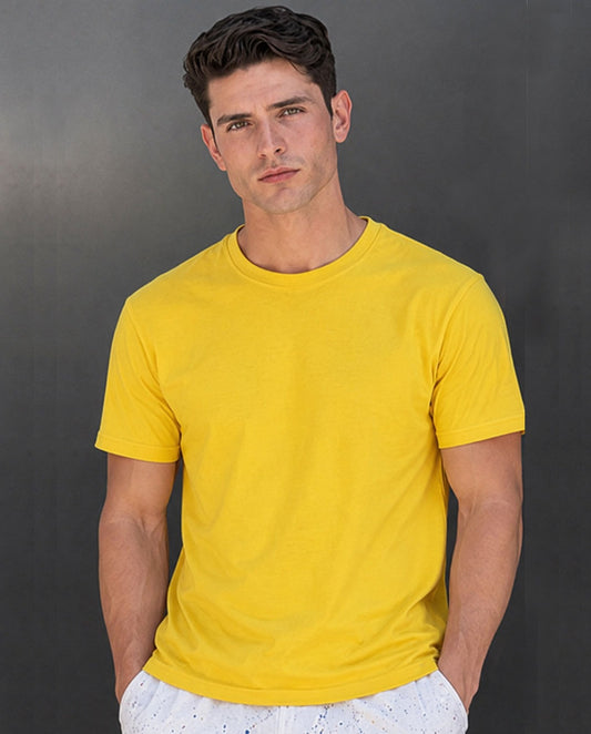 Premium Plain Cotton Yellow T-Shirt for Men & Women
