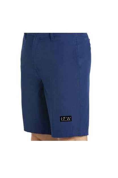 Men’s Woven Terry Quick-Dry Hybrid Stretch Navy Short