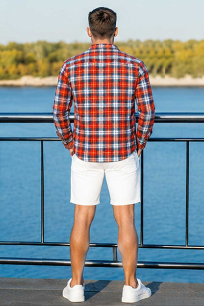 Men's Lightweight Quick-Dry Stretch Hybrid White Short
