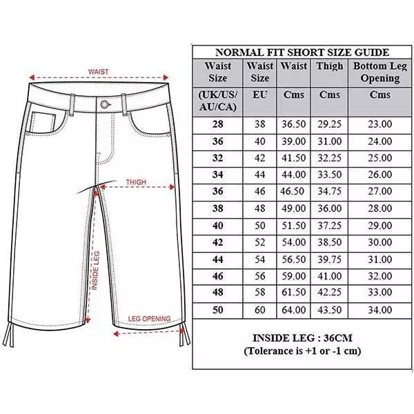 Men’s Cargo Combat Multi-Pocket Denim Shorts