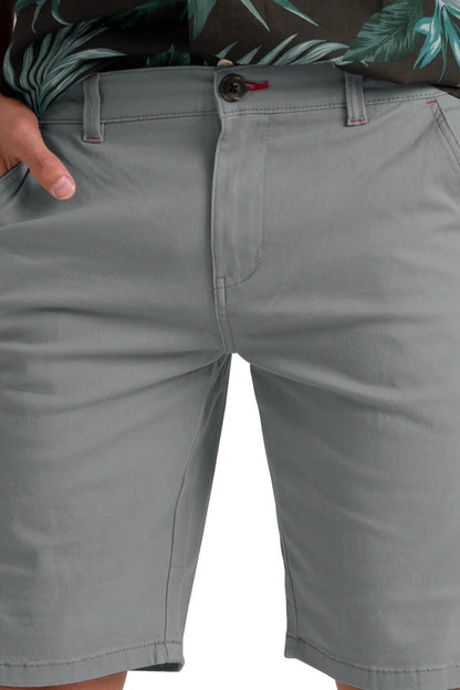 Men’s Stretch Cotton Chino Shorts – Lightweight Cargo Combat Half Pants