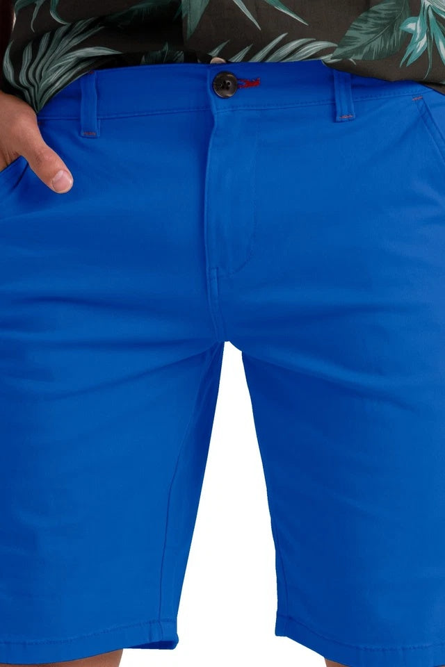 Men’s Stretch Cotton Chino Shorts – Lightweight Cargo Combat Half Pants
