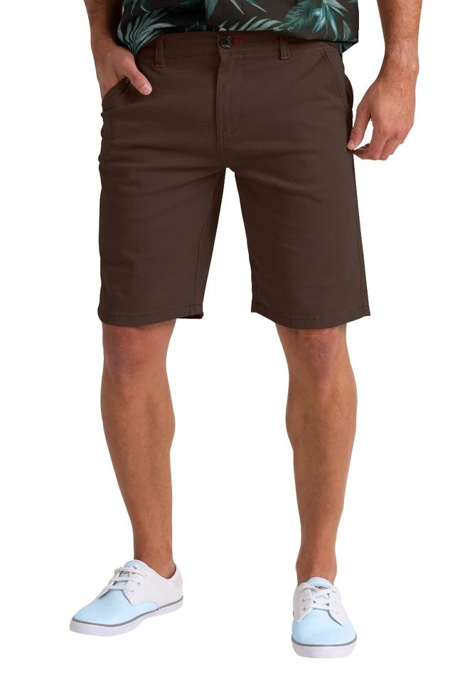 Men’s Stretch Cotton Chino Shorts – Lightweight Cargo Combat Half Pants