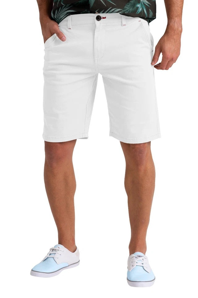 Men’s Stretch Cotton Chino Shorts – Lightweight Cargo Combat Half Pants