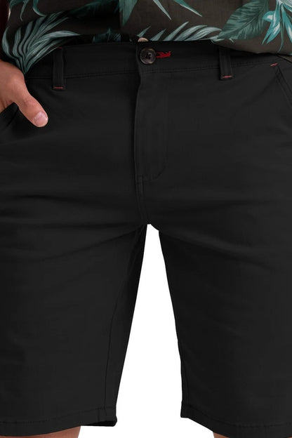 Men’s Stretch Cotton Chino Shorts – Lightweight Cargo Combat Half Pants