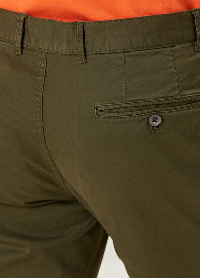 Men’s Stretch Cotton Chino Shorts – Lightweight Cargo Combat Half Pants