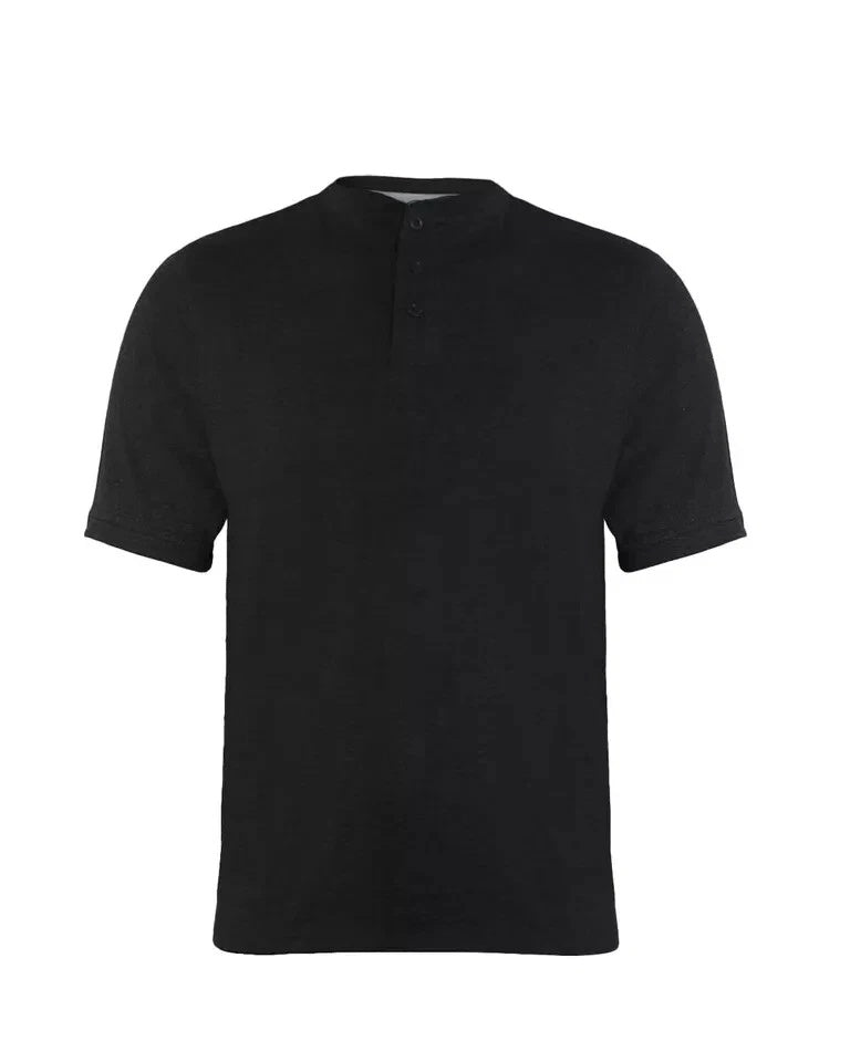 Men’s Premium Short Sleeve Henley T-Shirt