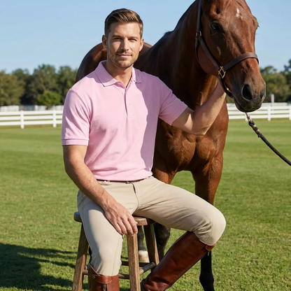 Men’s Short Sleeve Polo Shirt – Work & Casual Top