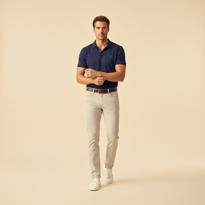 Men’s Classic 100% Cotton Piqué Polo Shirts