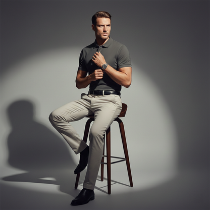 Men’s Classic 100% Cotton Piqué Polo Shirts