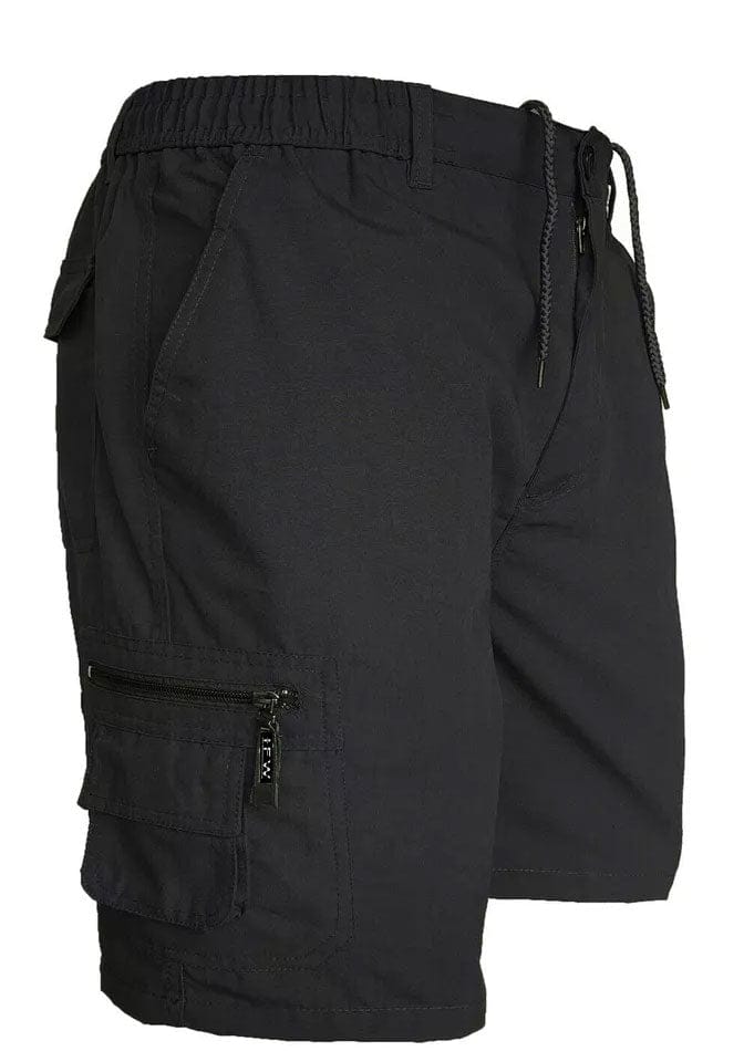 Men’s Cargo Combat Multi Pocket Elastic Waist Lightweight Shorts