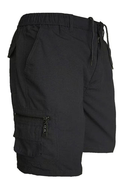 Men’s Cargo Combat Multi Pocket Elastic Waist Lightweight Shorts