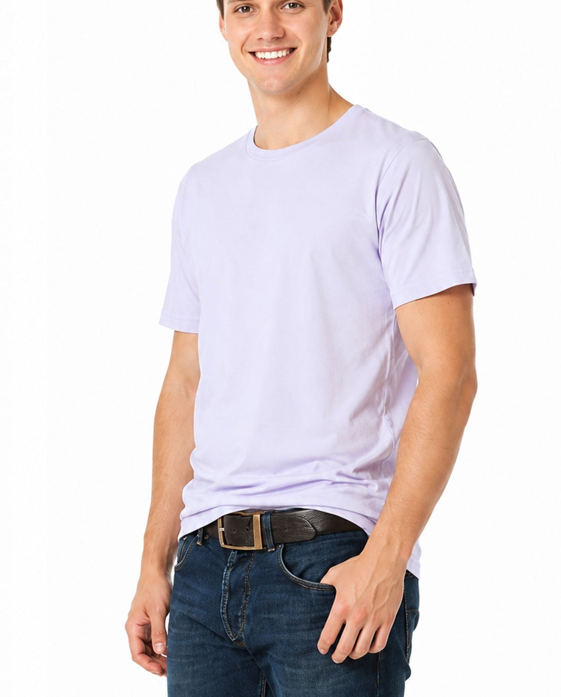 Men’s & Women’s Cotton White T-Shirt – Plain Short Sleeve Casual Wear
