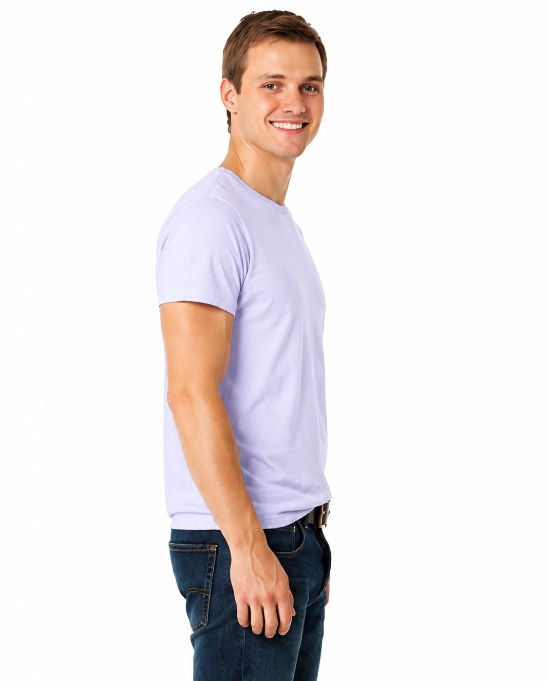 Men’s & Women’s Cotton White T-Shirt – Plain Short Sleeve Casual Wear