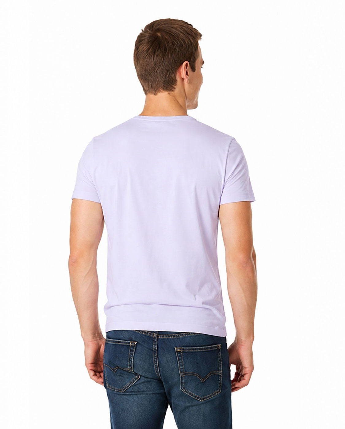 Men’s & Women’s Cotton White T-Shirt – Plain Short Sleeve Casual Wear