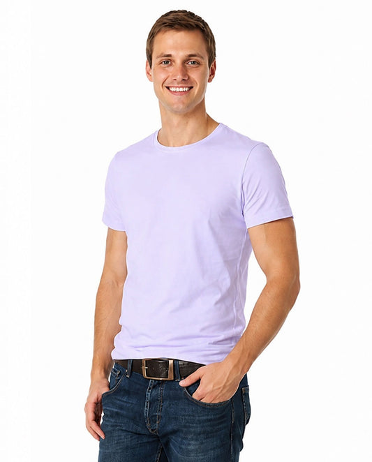 Men’s & Women’s Cotton White T-Shirt – Plain Short Sleeve Casual Wear