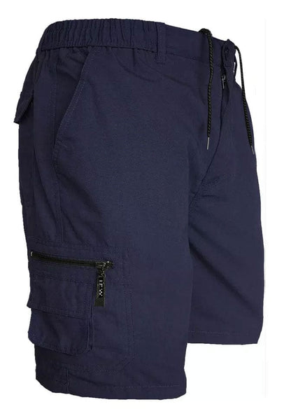 Men’s Cargo Combat Multi Pocket Elastic Waist Lightweight Shorts