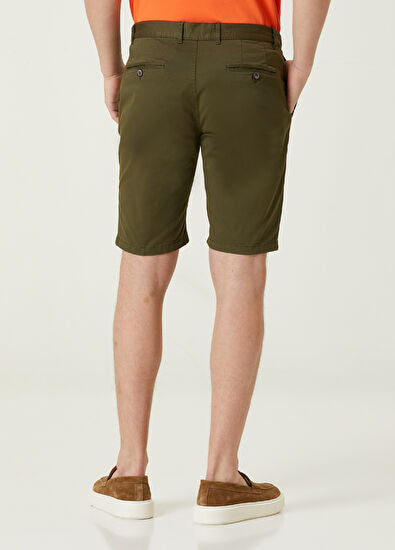 Men’s Stretch Cotton Chino Shorts – Lightweight Cargo Combat Half Pants